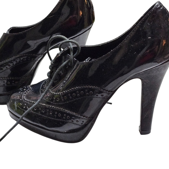 Delicious Shoes - Delicious Black Patent Leather Heels
